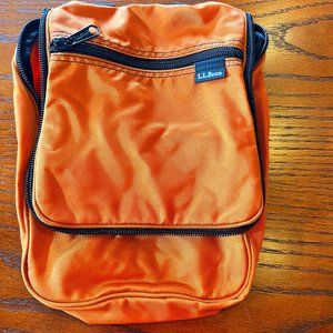 LL Bean Small Toiletry Bag – Orange